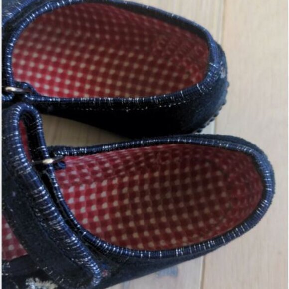 Zetpol girls shoes size 25 Flower Floral Europe European velvet approx size 9 - Picture 4 of 6